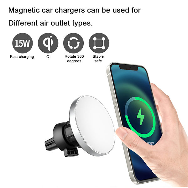 Magneettinen langaton autonlaturi