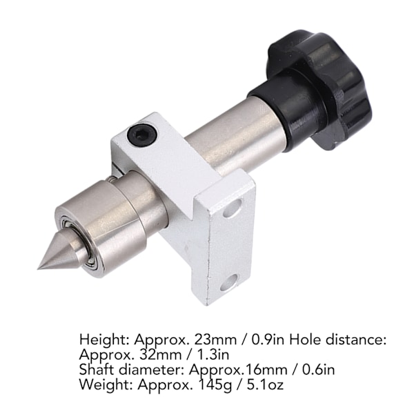 Miniature Trædrejebænk Thimble Lathe Generel Hardware Tilbehør Lille Teleskopisk Hale