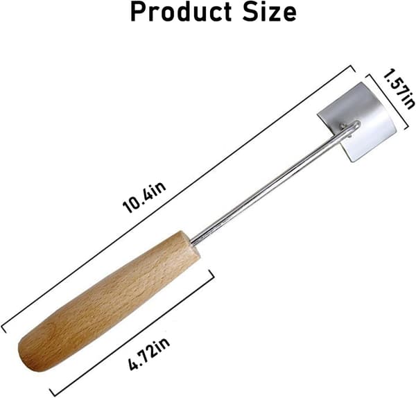 Easy Clean Corn Stripper New Corn Stripper 2025 Corn Remover with Wooden Handle Kitchen