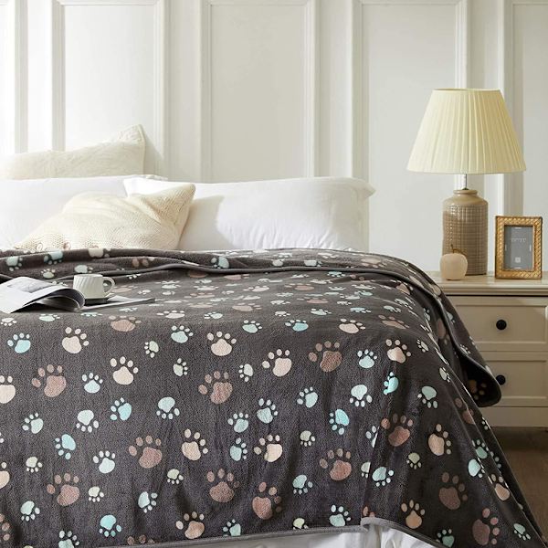 Supersoft, varm och mjuk filt för husdjur, hundfilt, kattfilt, fleecefilt/djursovblanket, filt för hundsäng, soffa och soffa