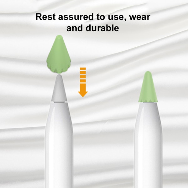 Silikone skriveomslag, der er kompatibelt med Apple Pencil Tips Mix