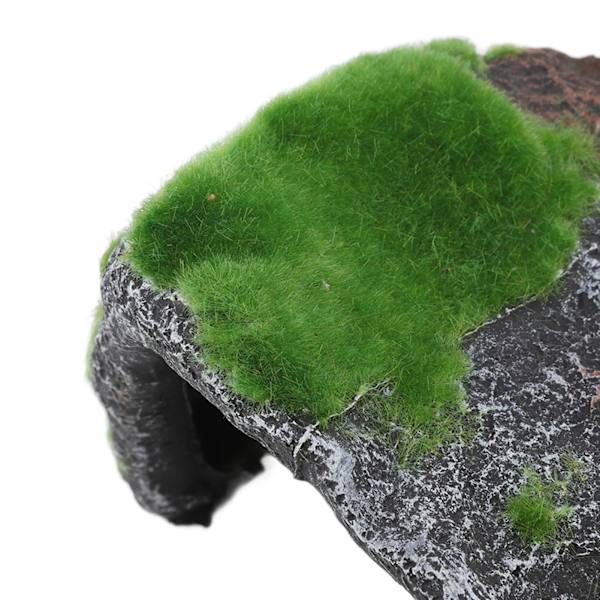 Krybdyr skjulested hule harpiks skildpadde hule soling platform akvarium dekor til gecko edderkopper frøer skildpadder