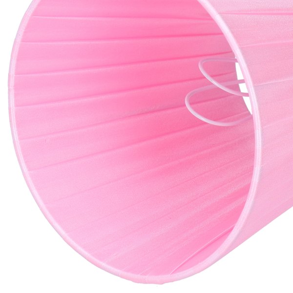 6 stk Moderne Stofflampeskjerm Klips På Lysekrone Lampeskjermer For Vegglampe Romdekor Rosa