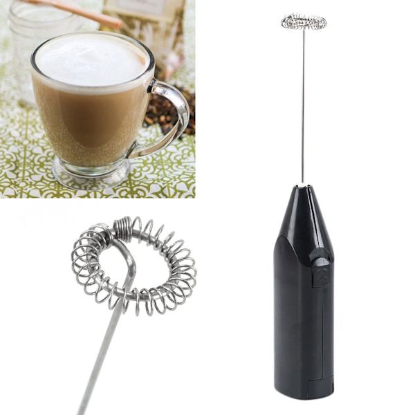 Automatisk design Mini håndholdt elektrisk mikser håndholdt melkeskummer Håndholdt røreverk Elektrisk skummaskin Melkeskummerstav for kaffe Cappuccino