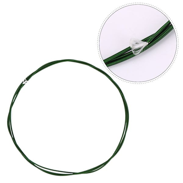 6 stk/sett fargerik normal spenning legering nylon streng for klassisk gitar