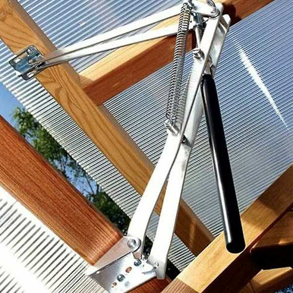 Växthustillbehör Växthusfönsteröppnare Automatisk Max Lastkapacitet 30lb