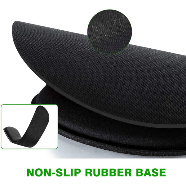 Näppäimistön rannetuki ja hiirimatto rannetuella, memory foam tietokoneelle/kannettavalle/Mac-tietokoneelle, kestävä, mukava ja kevyt helppoon kirjoittamiseen ja