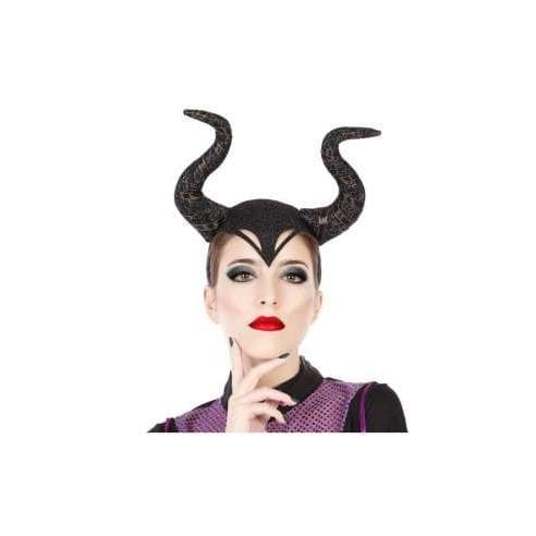 Maleficent-pannband för Halloween
