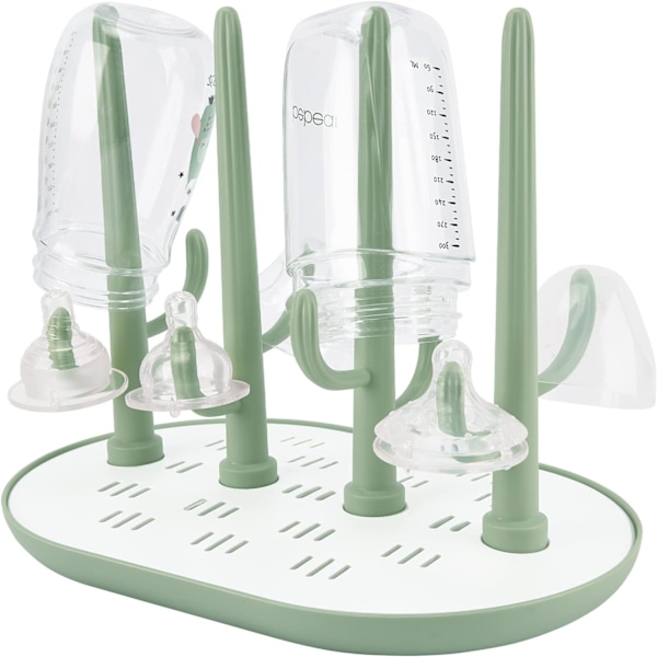 Tørkestativ for babyflasker, avløpsstativ for babyflasker,