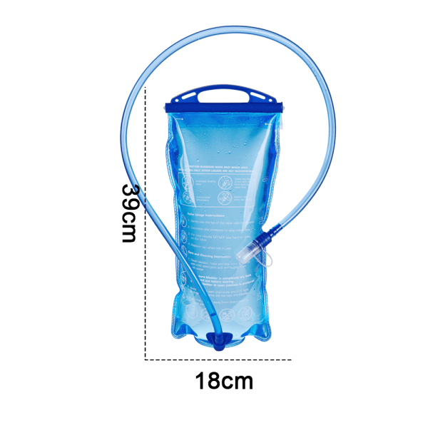 Vattenreservoar Plug-n-Play.för ryggsäck och vätskepaket
