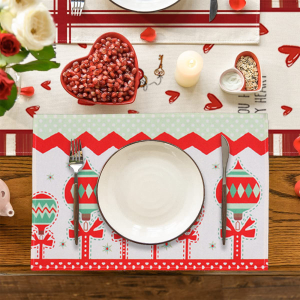 Sesongbaserte jule-vinterferiebordmatter til festkjøkken
