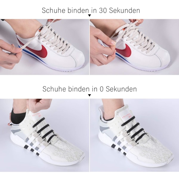 No Tie Shoelaces for Kids and Adults, Elastic Shoelaces for Sneakers