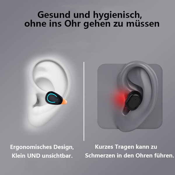 Bluetooth 5.3 -kuulokkeet Sport On Ear -langattomat urheilukuulokkeet, melunvaimennus HD-mikrofonilla, 36 tunnin syvä basso, langattomat nappikuulokkeet IP7