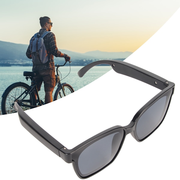 Smart Glasses Built in Microphone Speaker Hands Free Wireless Bluetooth 5.0 Sunglasses for Outdoor Activities