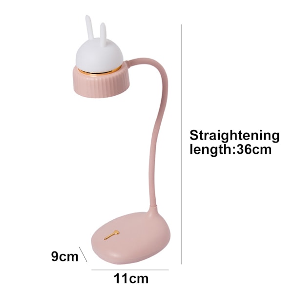 Usb-opladet lampe led lampe Studerende læser sød lampe