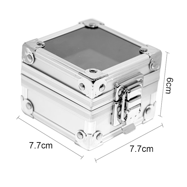 Nagelborrmaskinslåda Borrbit Organizer Case Fingernagel Slipning