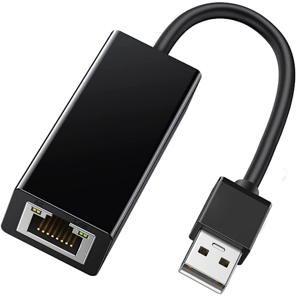 Ethernet-adapter USB 2.0 till 10 100 nätverk RJ45 LAN trådbunden