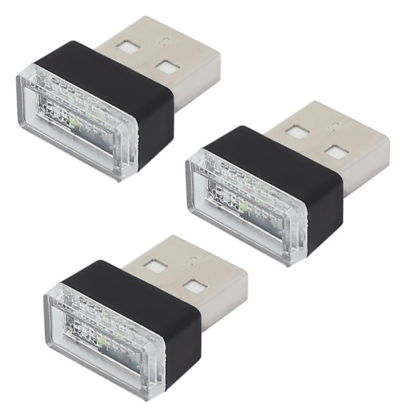 USB-billadministration inomhusatmosfärljus LED Mini nattlampa, uppgraderad