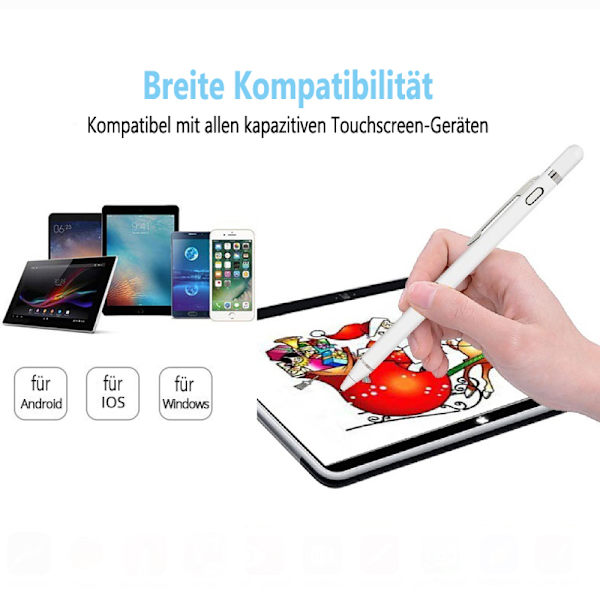 Alla andra stylus-smartphones för pekskärmsenheter, vit