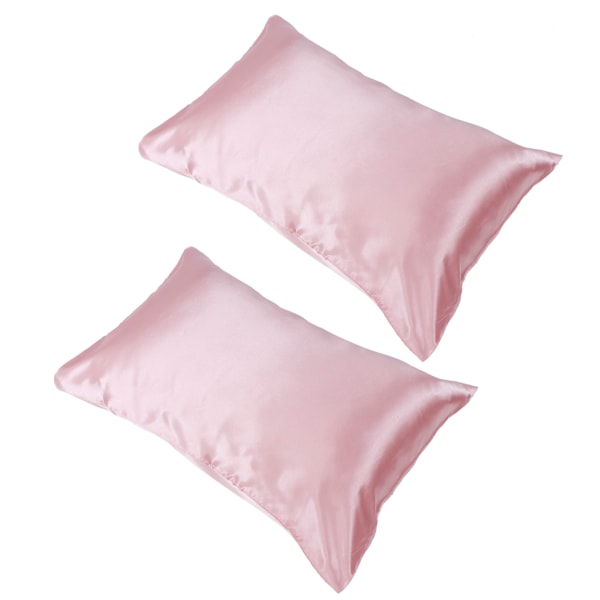 2 kpl 75 x 150D satiinipäällinen pehmeä tyynyliina kirjekuorella suljettu vuodevaatteet ruusu