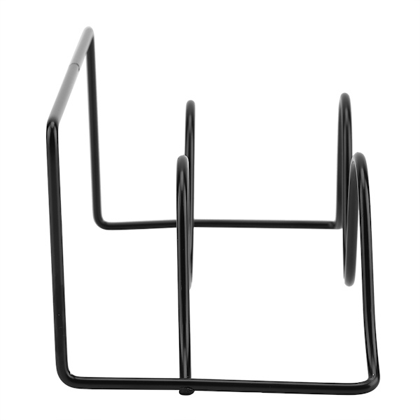 Dobbelt lag skoreol Hanger Hyldeholder vægmonteret skoreol (sort)