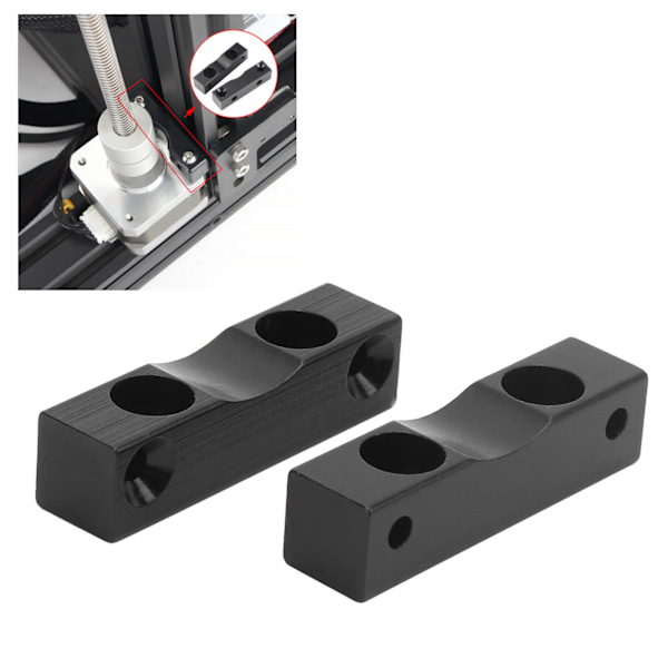 ZAxes Motorfäste Fixerat Fäste för Ender3/3s Pro CR10 3D-skrivare CNC-delar