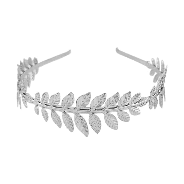 Gullblader Pannebånd med Elegant Boho-design for Brudebryllup og Gresk Laurbær Hårstyling[TT]