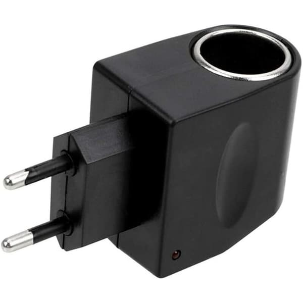 Bilstrømomformer 220 V til 12 V, bil-sigarettennerstrømadapter for AC til DC-strøm til bil