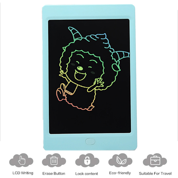 LCD skrivetablet til børn