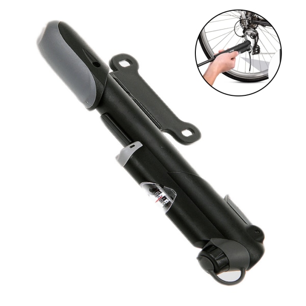 Mini cykelpumpe, bærbar cykelrammepumpe, cykel dæk pumpe