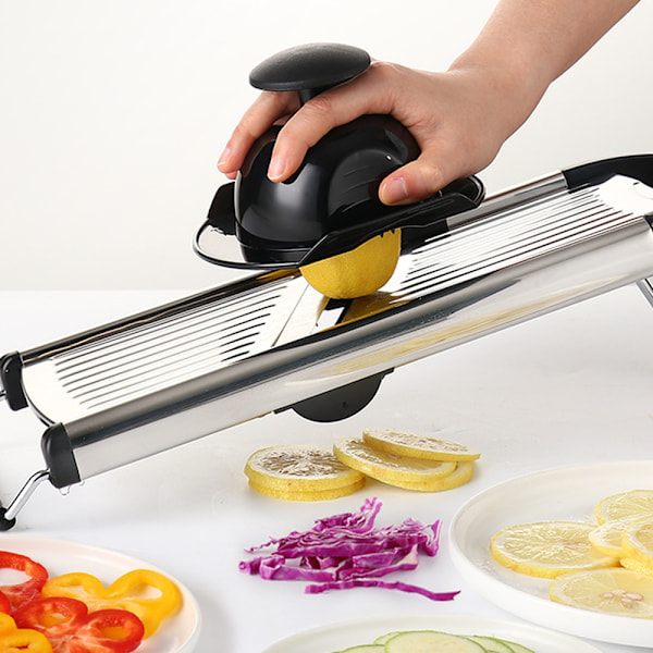 Rostfri matskärare - grönsakslökpotatischips
