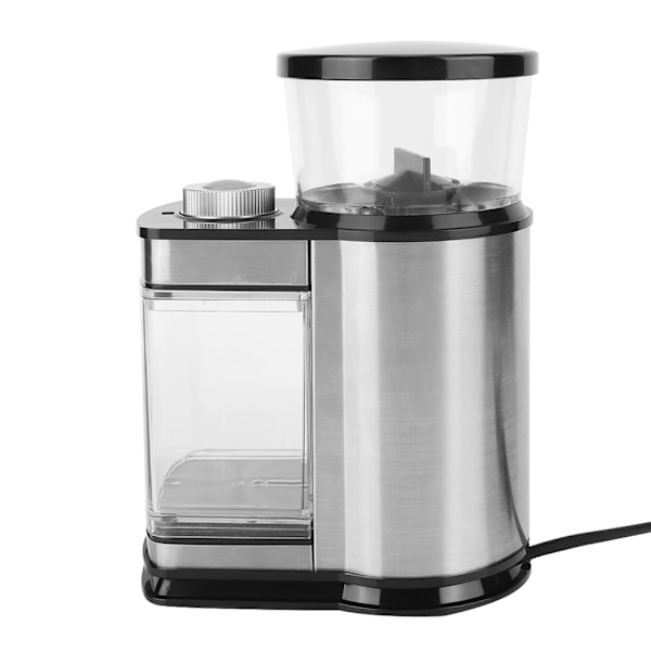 Justerbar Kvarnväljare Kaffekvarn, Rostfritt Stål, Stor Bönbehållare, Precision Konisk Burr För Jämnt Kaffe, Livsmedelskvalitet