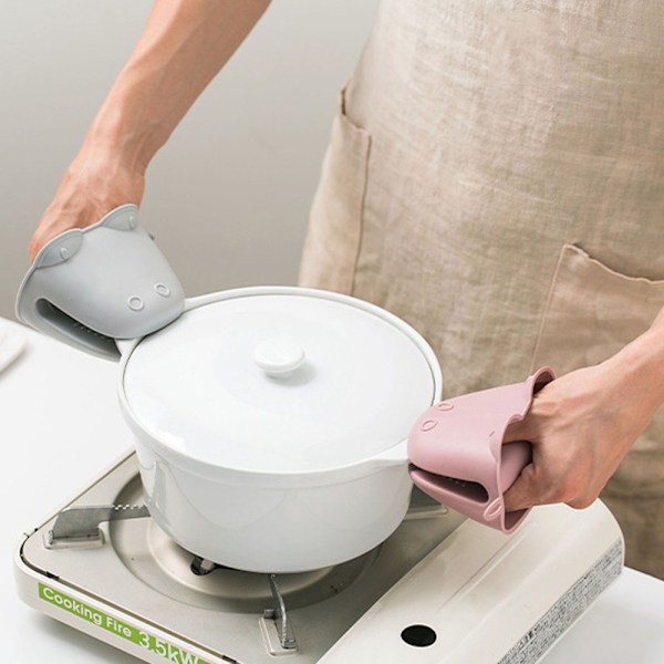 Mini Ugnsvantar Handskar-BPA-fri Silikon, Värmebeständig,