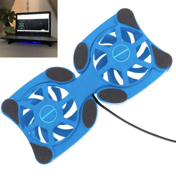 Mini hopfällbar USB kylfläkt Octopus Notebook Cooler Kylning