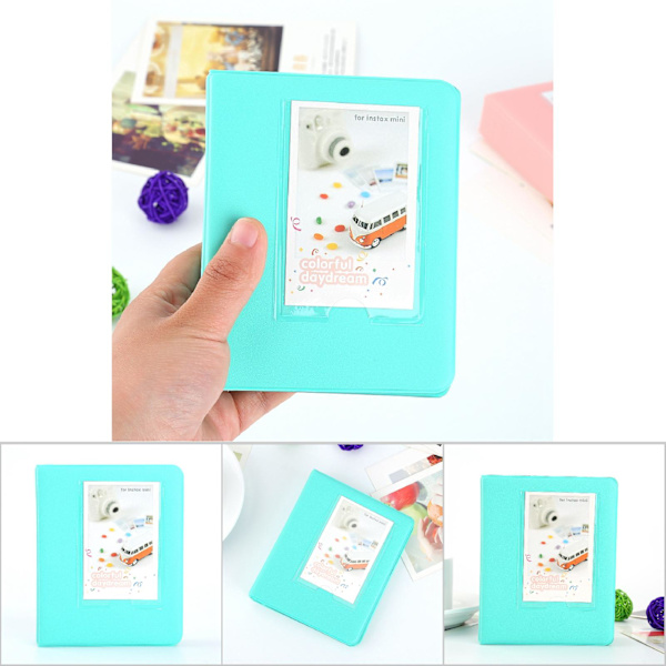 64 Fotoalbum Fotografer Bildhållare för Instant Camera Film Instax Mini 8 7s