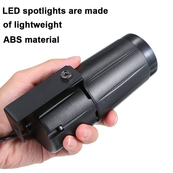 Discokule Pin Spot Light LED Scenebelysning Strålkaster Ligh
