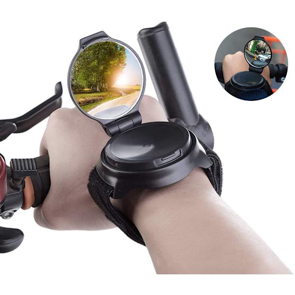 Armbånd Cykel Bak Spejl, Roterende Spejl Bak Spejl