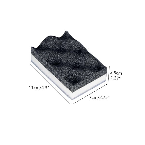 Nagelbuffer Mini Block Kit, Aluminiumoxid Sandpapper för Oöverträffad Hållbarhet, Våttorrt Sandpapper för Mångsidiga Rengöringsuppgifter (3 Färger, 10 st)