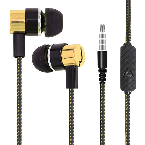 Mobiltelefon Universal 3,5 mm In-Ear Stereo Earbuds Hörlurar för Mobiltelefon