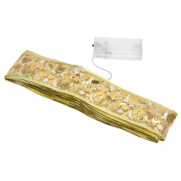 DIY Hantverksband för Jul, Batteridrivna Ljusslingor, Perfekt för Inomhus och Utomhus, 5M Längd av Festlig Dekoration