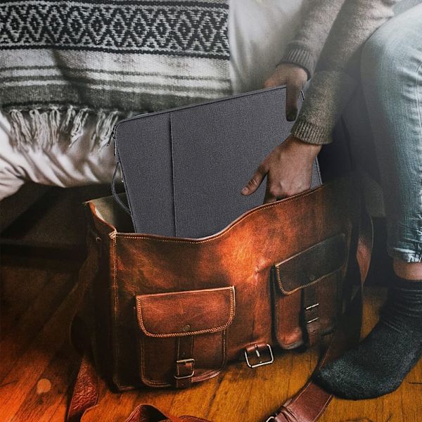 13,3 tommer vandtæt laptop taske polyester fiber stødsikker