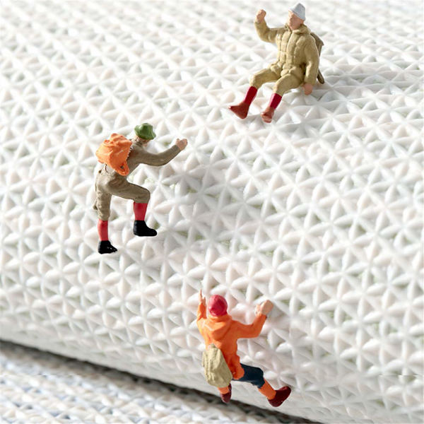 Badrumsmatta Mjuk Absorberande Badmatta, Treer Mikrofiber Flockning Badmatta Anti-Slip Badmatta Duschmatta Tvättbar Badmatta