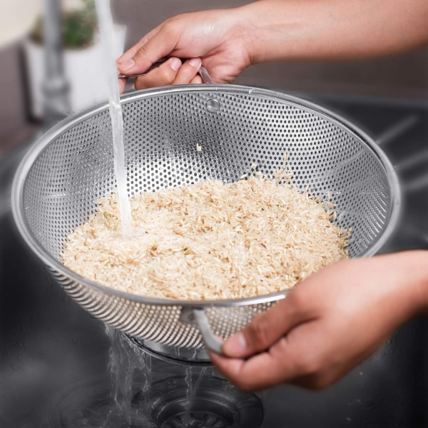 Rustfrit stål mikroperforeret 5-liters si -