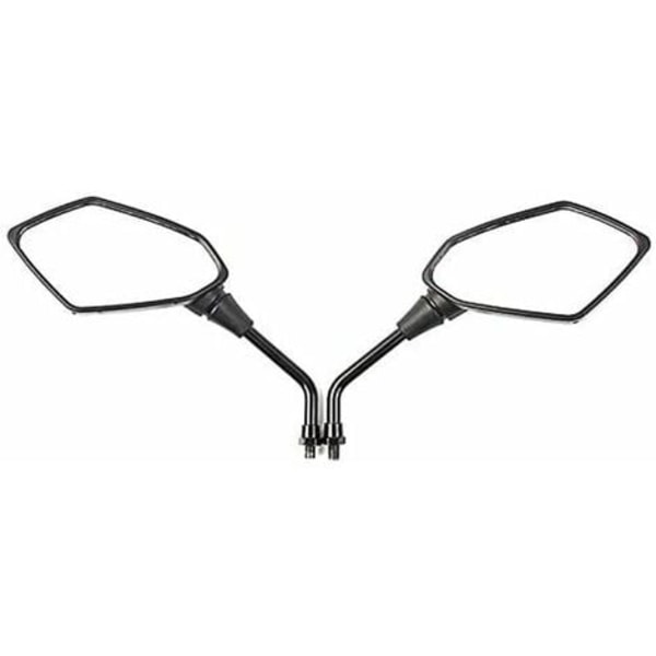 Pair of Motorcycle Mirrors Universal Rearview Mirror for