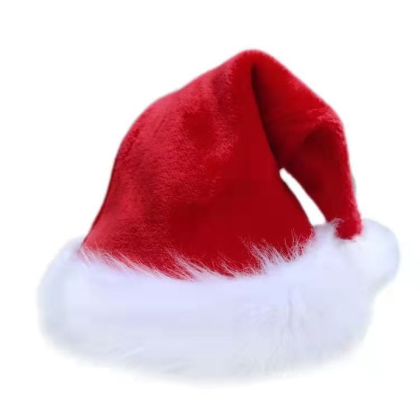 Joulupukin hattu, jouluhattu aikuisille naisille miehille joulujuhlahattu