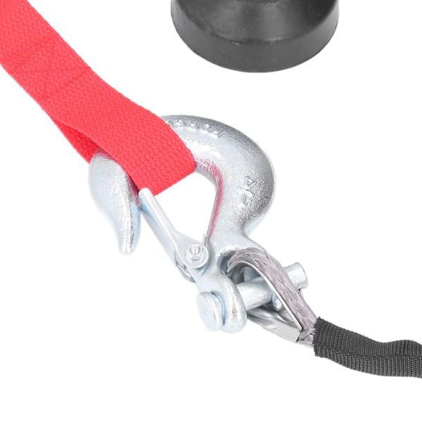 Vinschlinjekit med Fjäderklämma Slingkrok Gummistopp 4400lbs Belastning Slitstark Universal