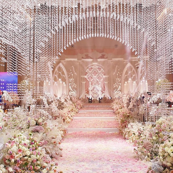 1200 stk kunstige roseblader, ikke-vevde blomsterblader for