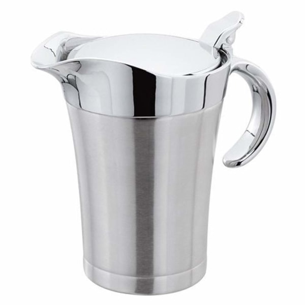 Premium Stainless Steel Thermal Gravy Boat, Double Insulated