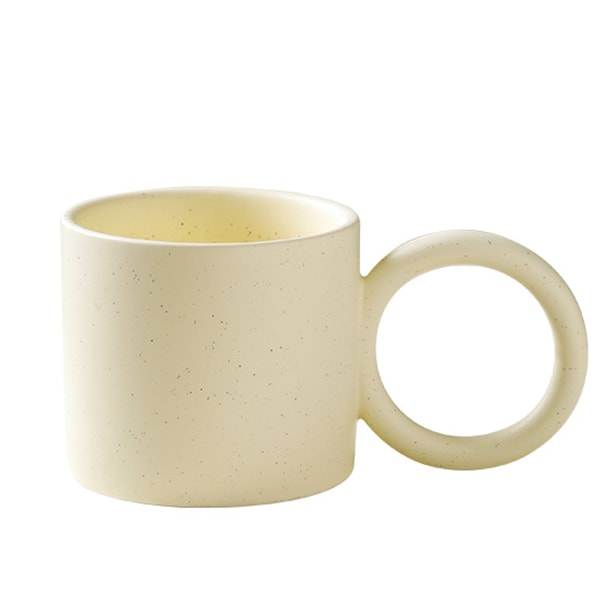 300ml coffee cup, large handle coffee cup, suitable for family coffee shop parties.