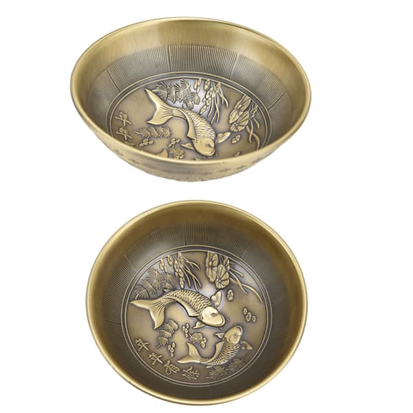 Retro Hjem Røgelsesbrænder Kobberlegering Røgelsesbrænderholder til Studieværelse Entré, Bronze